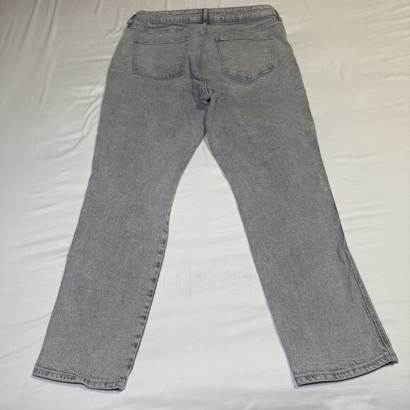Old Navy Jeans Womens 14 Gray Vintage Slim Jeans Stretch Denim Smooth Pocket EUC - Picture 12 of 13